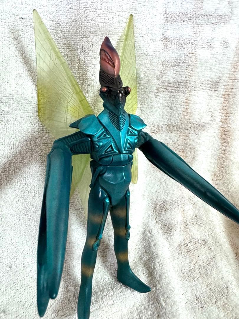 [貴重]ウルトラマンパワード　サイコバルタン星人 ソフビ 2点セット