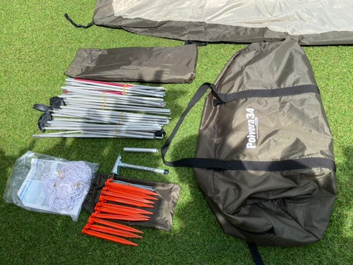 ポルヴェーラ34&フィールドタープヘキサDX