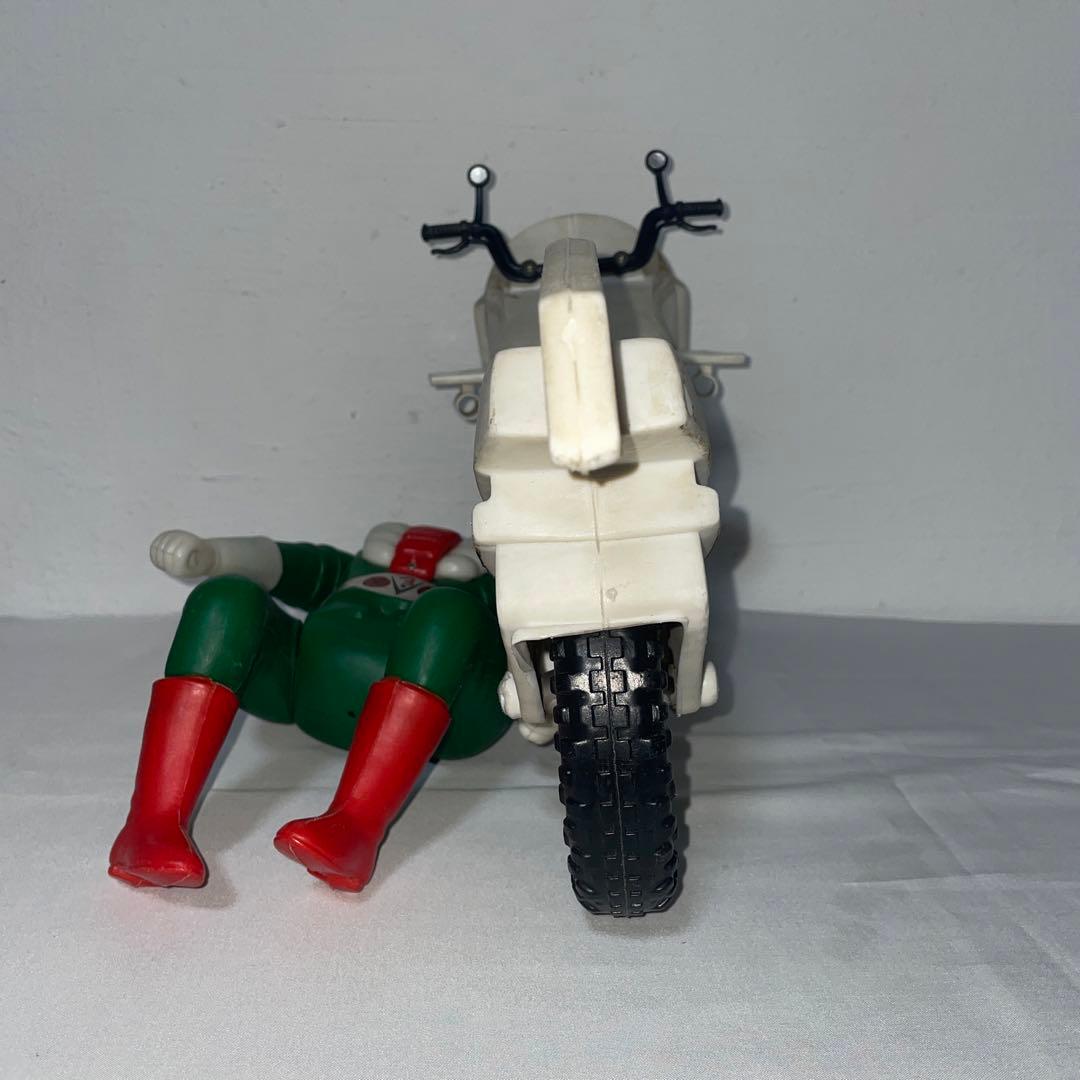 仮面ライダーV3 ハリケーン号　石森章太郎　大型ポリ製　ソフビ