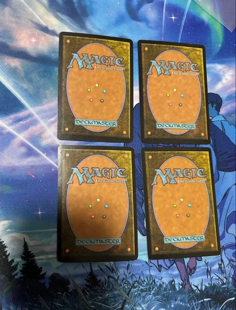 金属モックス　4枚セット　【英語版foil】