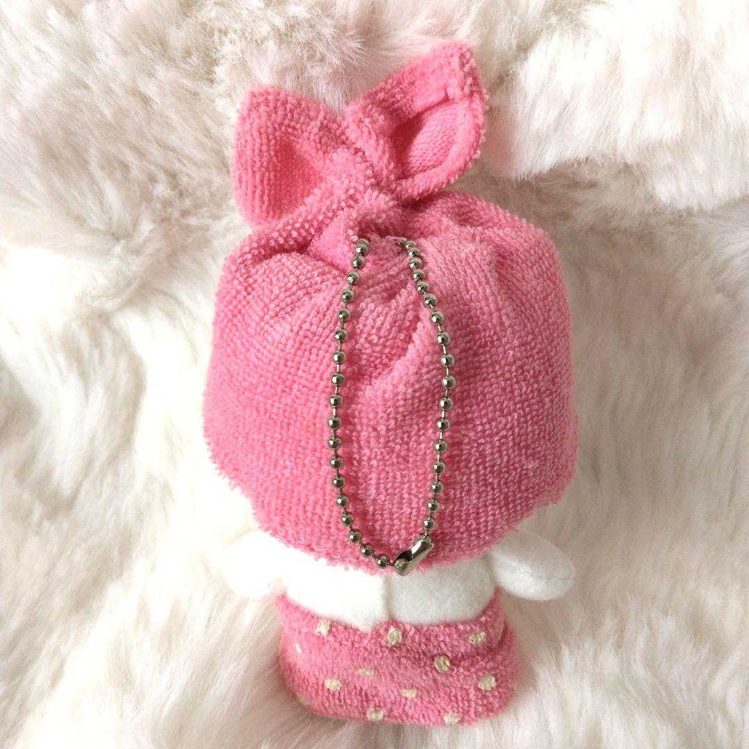 2000年　ハローキティ　湯上がり　キティ　マスコット　キーホルダー　ぬいぐるみ