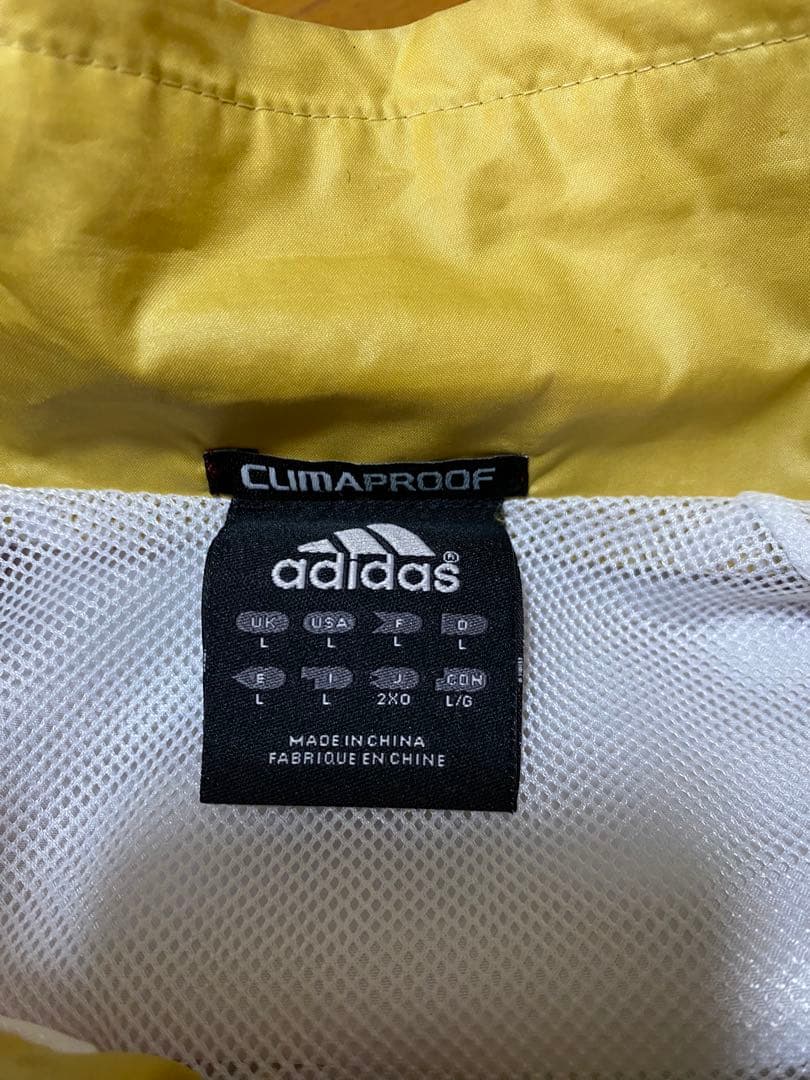 が*る様 アディダスプロフェッショナル ウインドブレーカーセットアップ 赤・白・