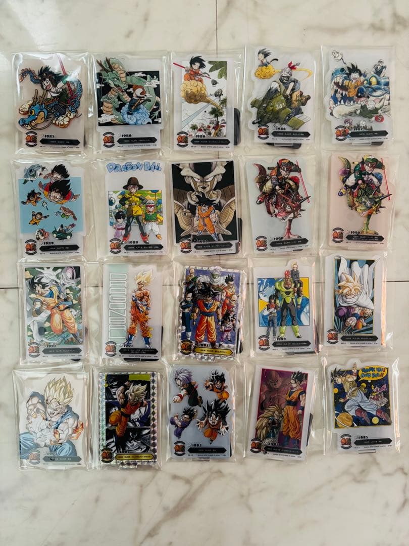 一番くじドラゴンボール40周年〜其之二〜　 下位賞コンプリートセット