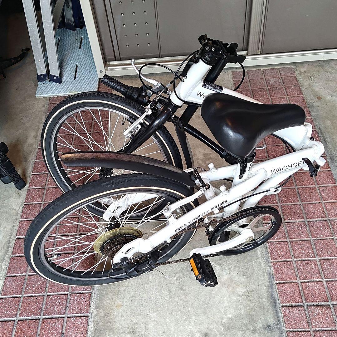 【セット タイロン】 折り畳み自転車 WACHSEN ２０インチ ６段変速
