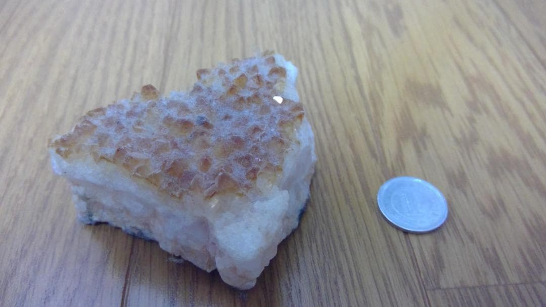 シトリンクラスター　パワーストーン原石 置物