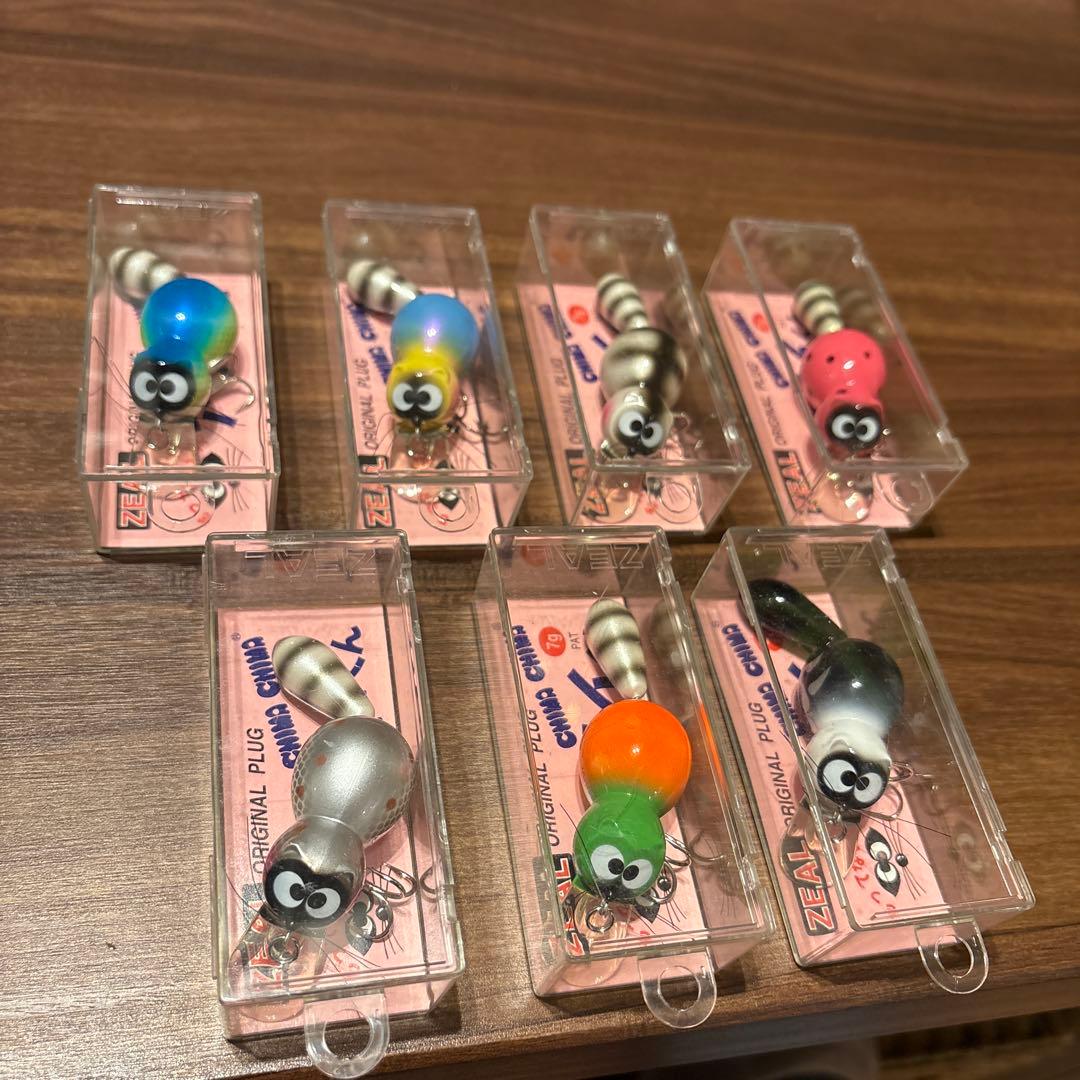 ZEAL '01チマチマ アライくん 7色セット 新品未使用