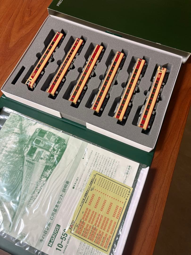 KATO 10-550(付属品無し)キハ82系 6両基本セット Nゲージ