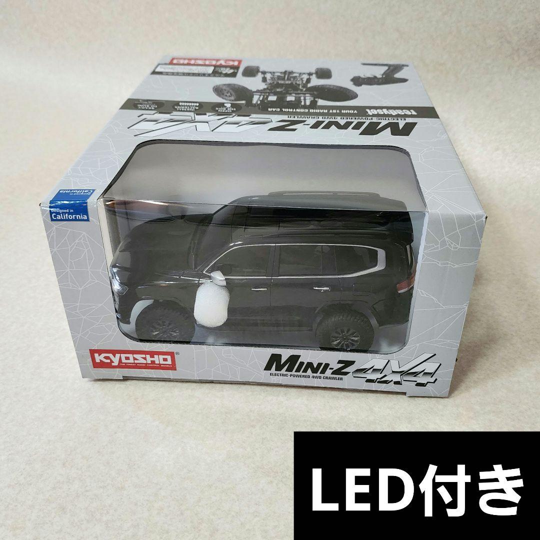 ミニッツ4x4 ランドクルーザー300 ブラック LED付き レディセット