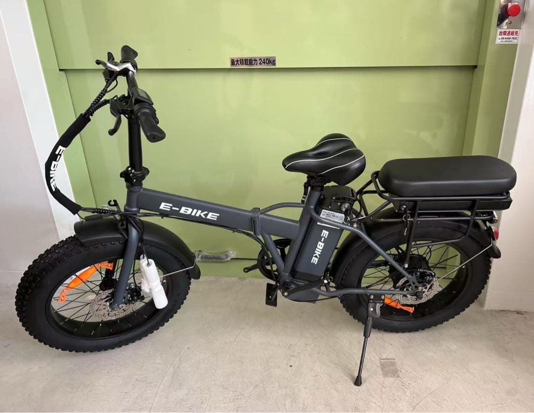 10 ファットバイク20インチ折り畳みビーチクルーザー自転車