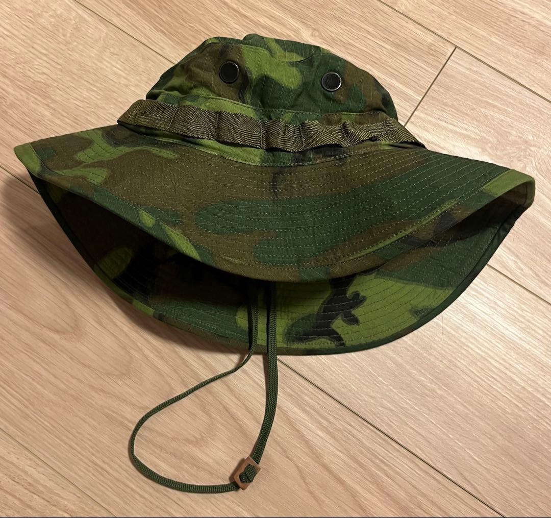 未使用品 米軍実物 60's ERDL ジャングルハット デッドストック