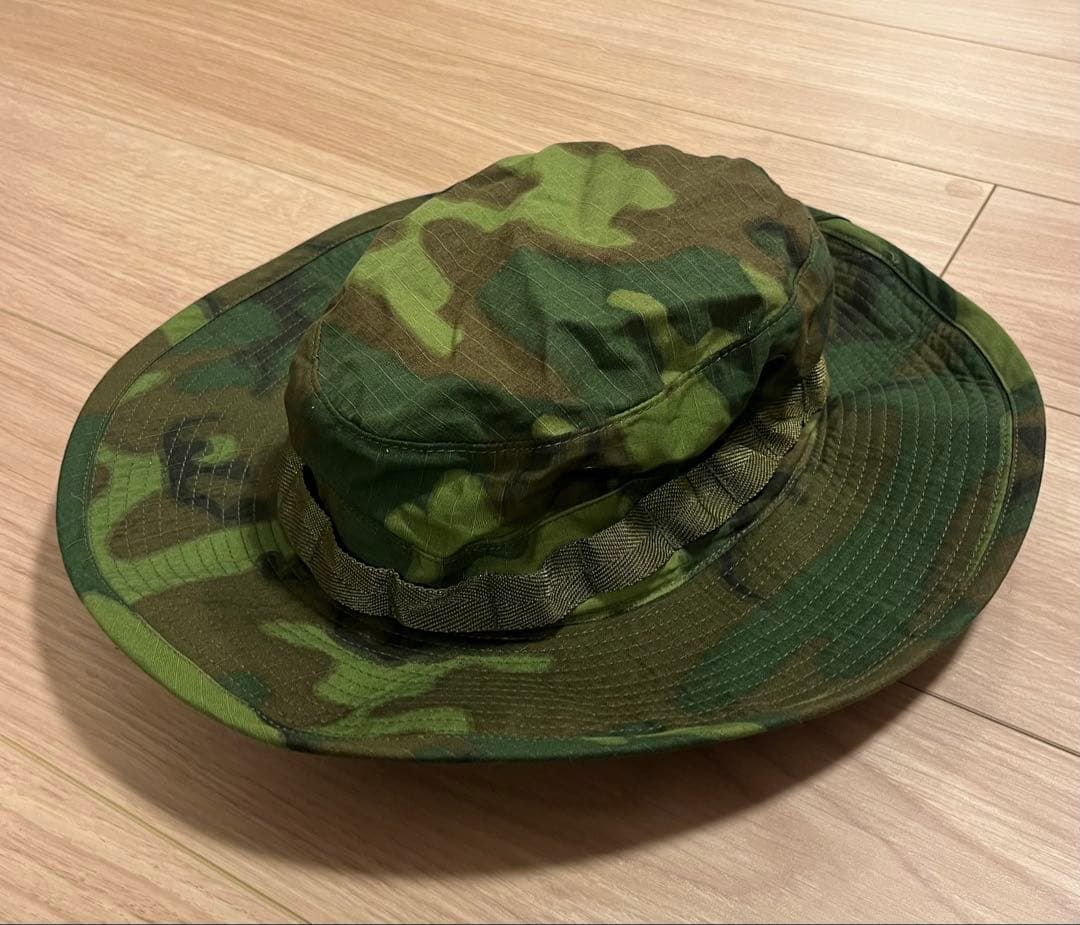 未使用品 米軍実物 60's ERDL ジャングルハット デッドストック