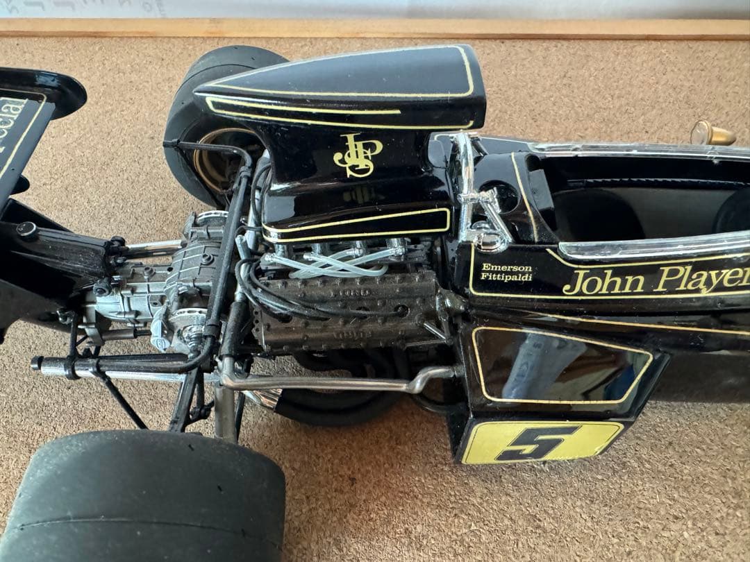 1/12 タミヤ製　JPSロータス72D完成品