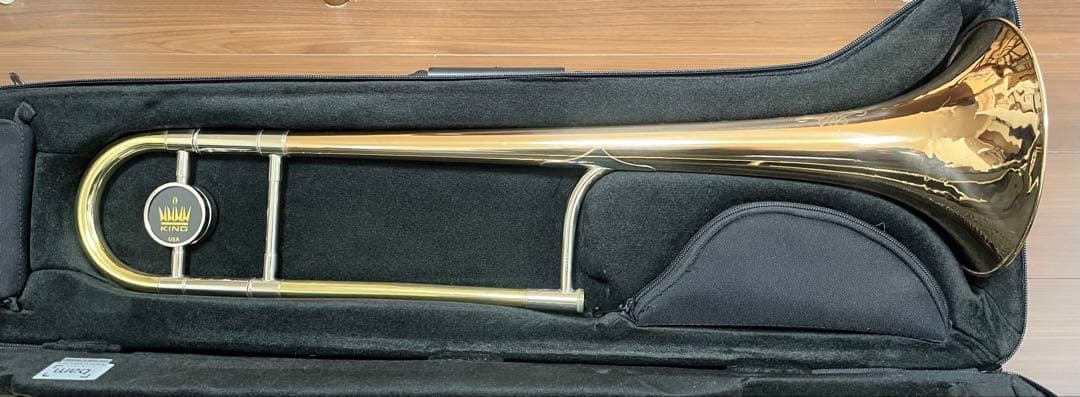 値下げしました⭐︎【ケース付き】トロンボーン　KING 2102PLG