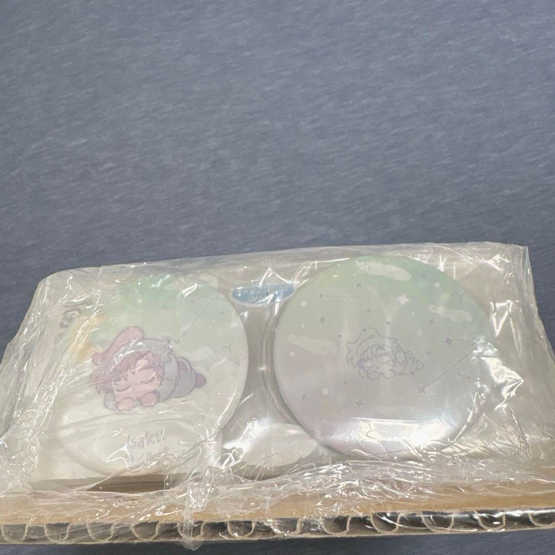 善法寺伊作 星座柄缶バッジ