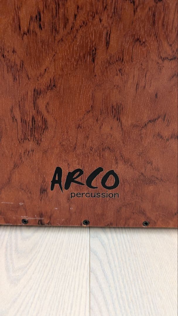 美品　ARCO PERCUSSION　カホン　SW77　ブビンガ　アルコ　ケース