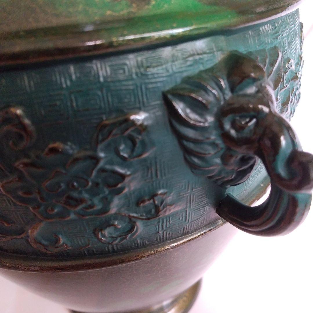 高岡漆器の銅製花瓶