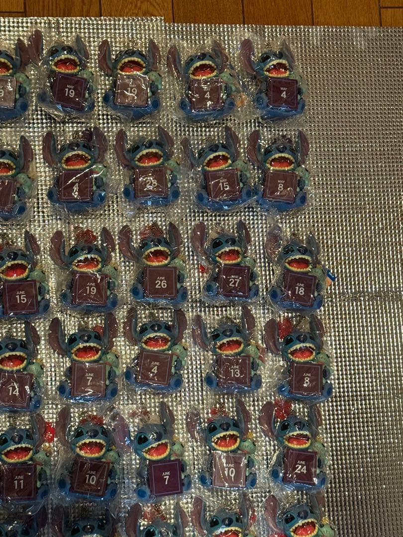 スティッチ キーホルダー100個　未使用