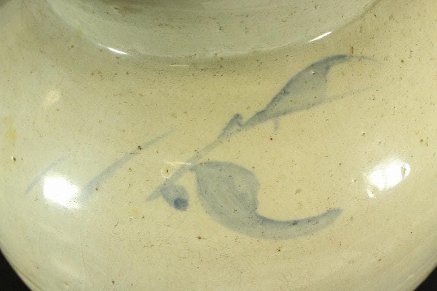 李朝 壷 φ23.8cm(ZE567)