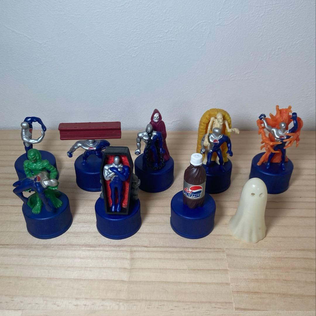 PEPSI ペプシマン　ボトルキャップ　　　　コンプリート　67種