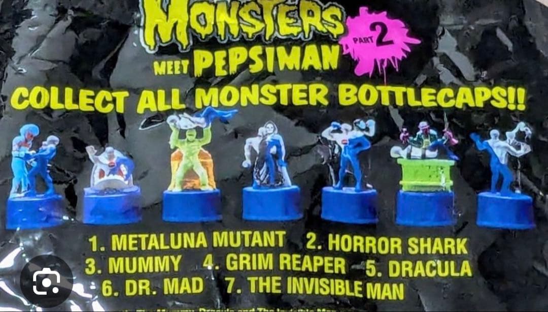 PEPSI ペプシマン　ボトルキャップ　　　　コンプリート　67種