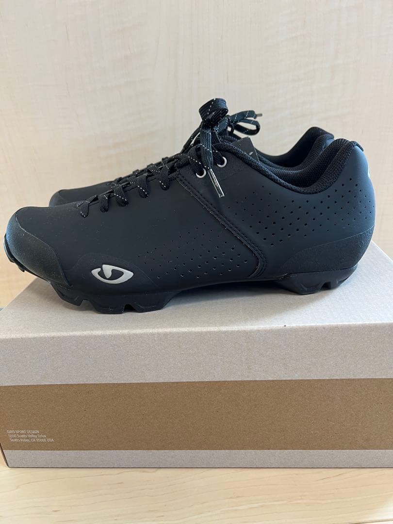 美品　GIRO PRIVATEER LACE 42 ビンディングシューズ　黒