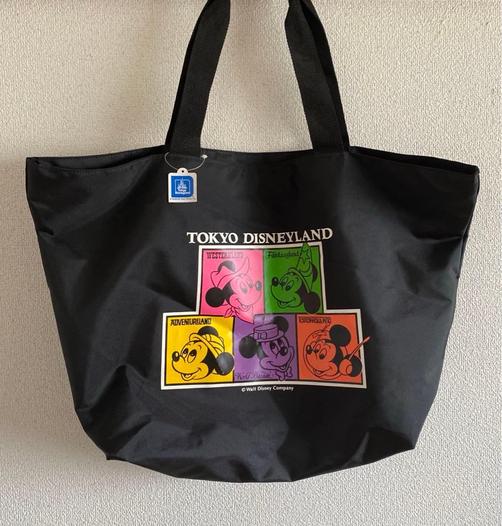 東京ディズニーランド　ファスナー付　トートバック