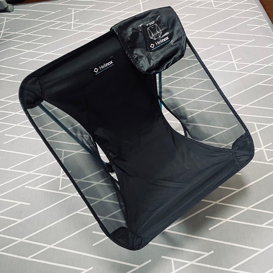 未使用】Helinox グランドチェア／ブラック1822229キャンプ