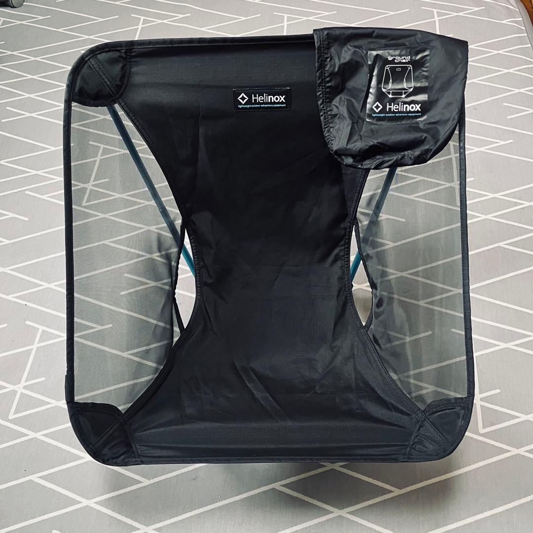 未使用】Helinox グランドチェア／ブラック1822229キャンプ