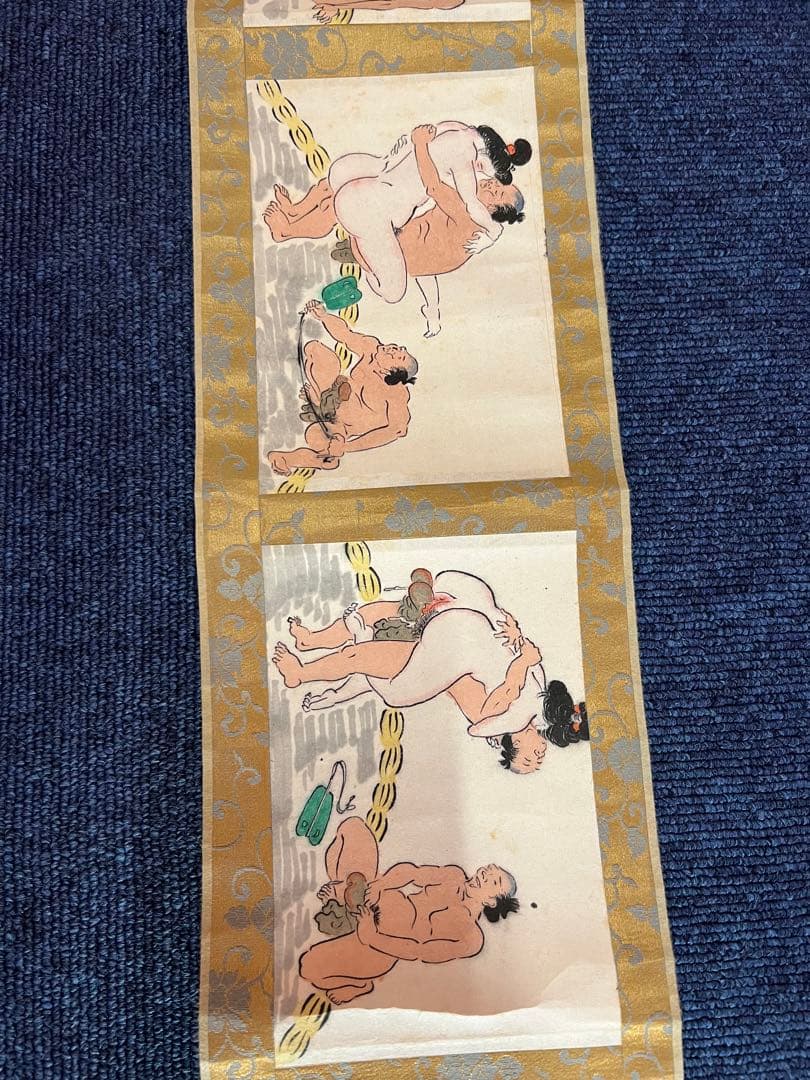 1464 骨董　古美術　春画　巻物　希少　時代物