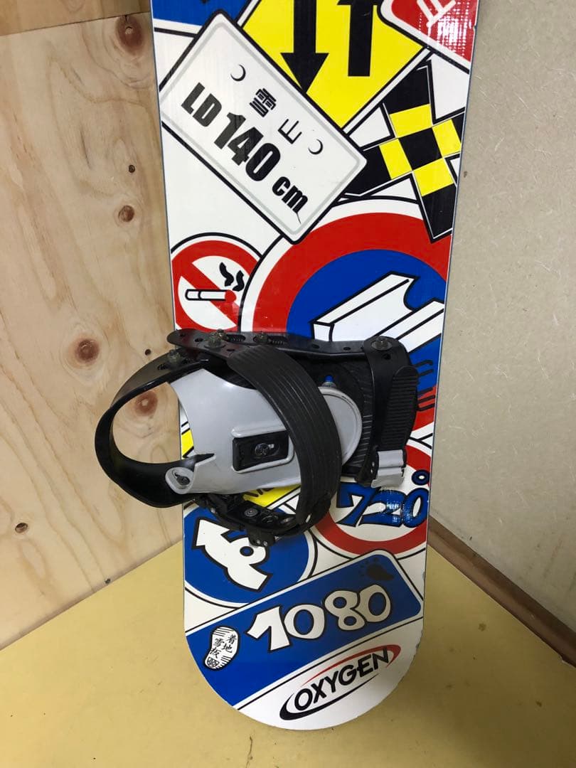 OXYGEN 雪山　スノーボードビンディングセット