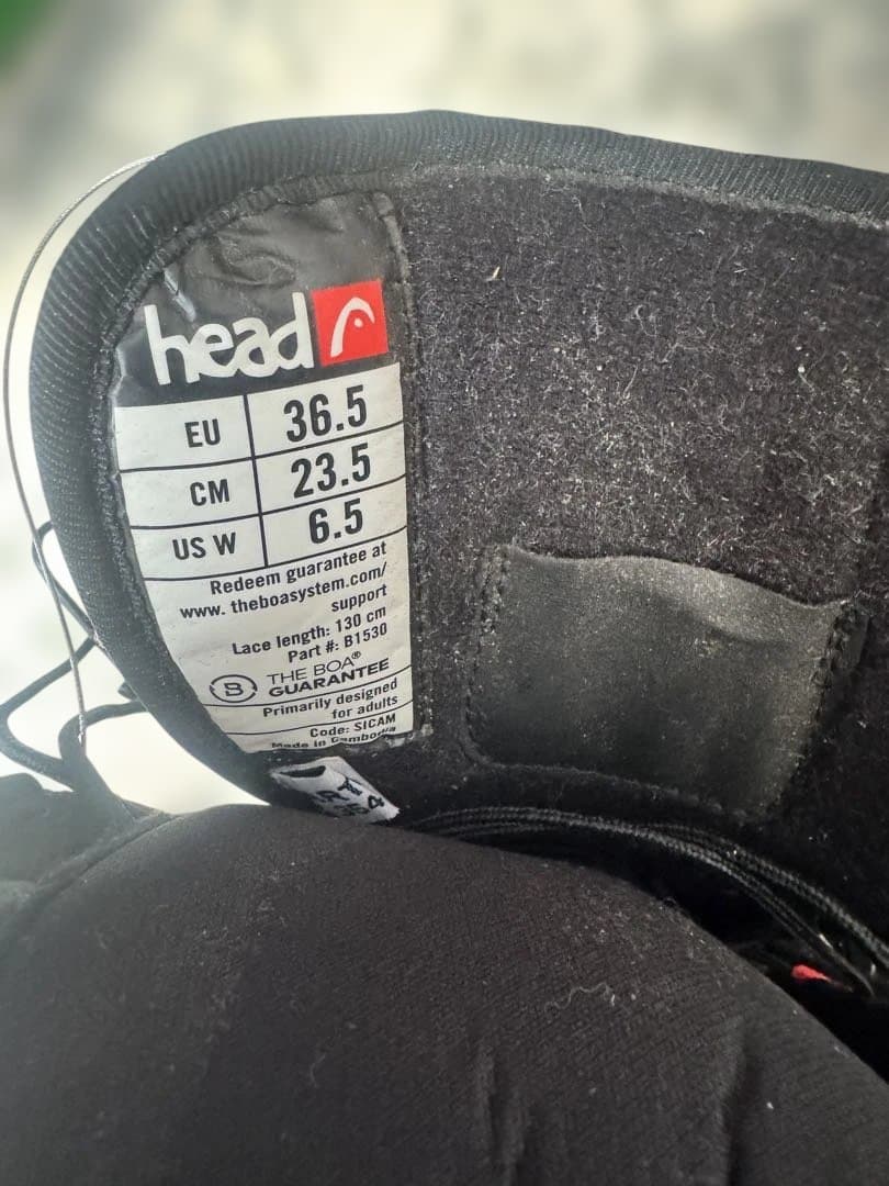 スノボ3点セット+ケース　（ボード／head142、ブーツ／head23.5）