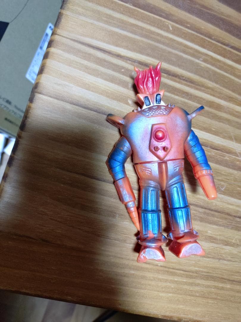 敵ロボットソフビ2個セット②　マッハバロンより　ブルマァク