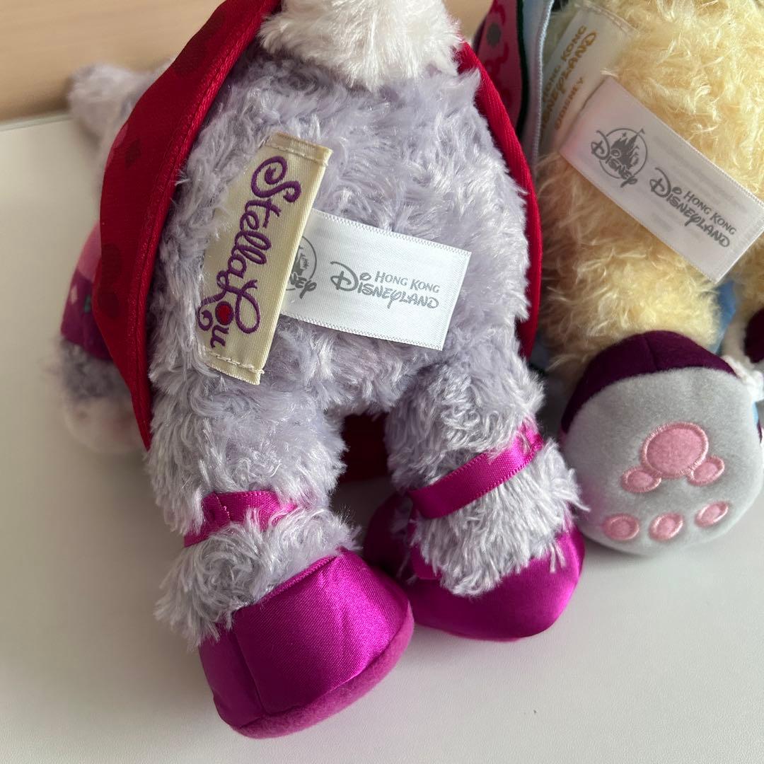 香港ディズニーランド　ダッフィーandフレンズ　ぬいぐるみ　SS