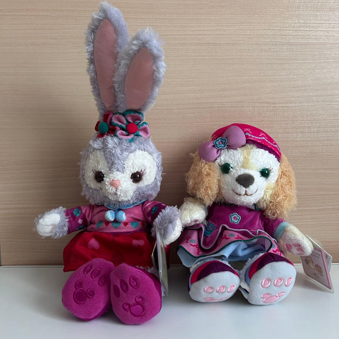 香港ディズニーランド　ダッフィーandフレンズ　ぬいぐるみ　SS