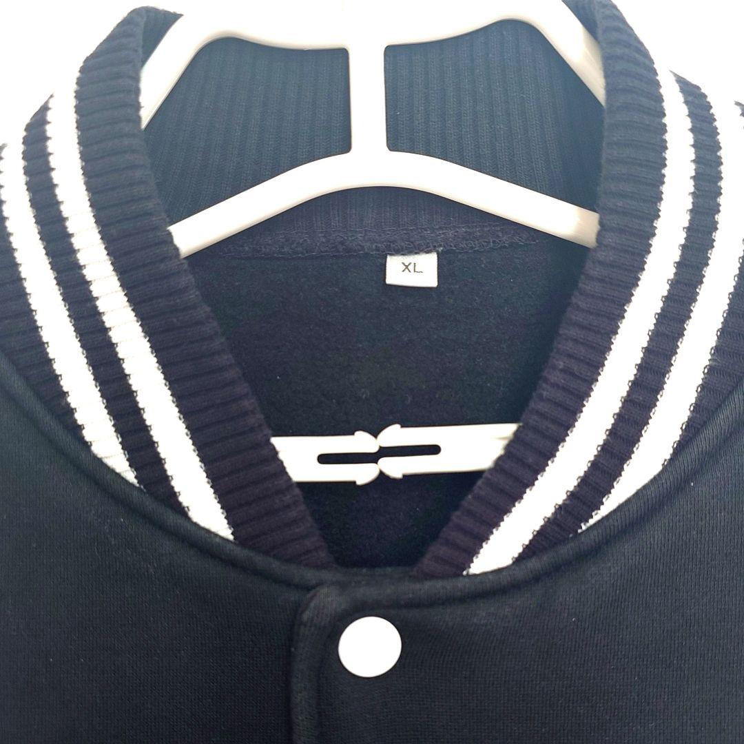 マキシマムザホルモン MENKATA CREW スウェットスタジャン 白 XL