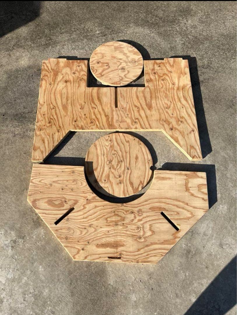 YAMAGOMORY 八卓　　High 七輪テーブル