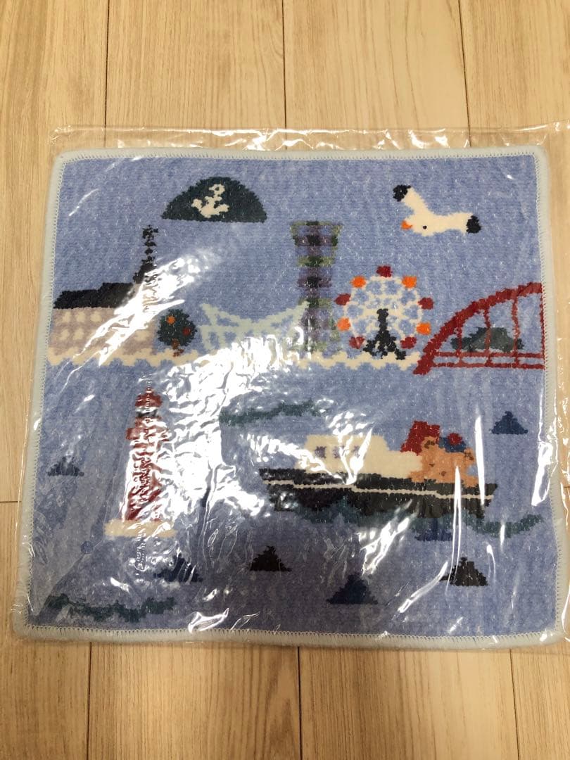 値下げバラ売り不可　新品未使用　ファミリア　シェニール織　タオルハンカチ