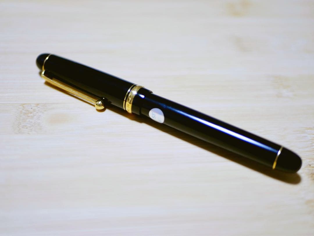 ほぼ未使用★パイロット 14K万年筆カスタム74 SF 細字柔