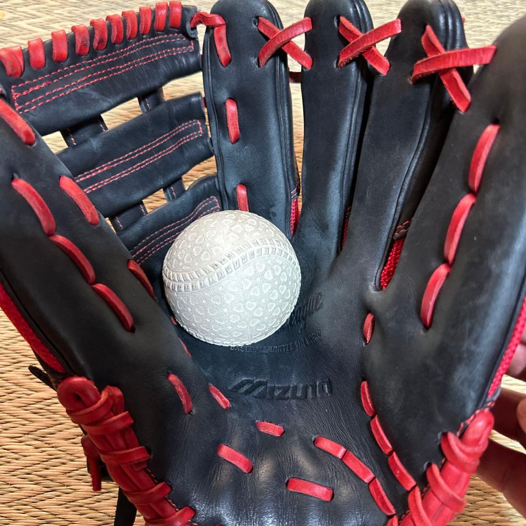 【中古】ミズノ　ビューリーグ　一般軟式オールラウンド　背面メッシュ