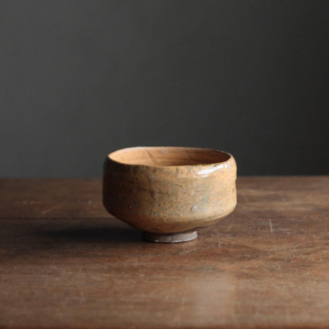 赤膚焼 茶碗 赤膚山銘 茶道具 古道具 アンティーク