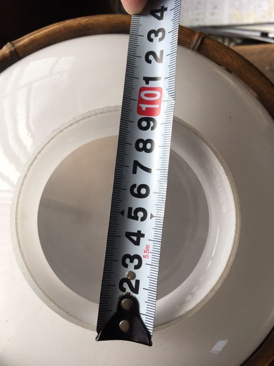 和製　アンティーク　骨董　竹細工　電笠　電傘