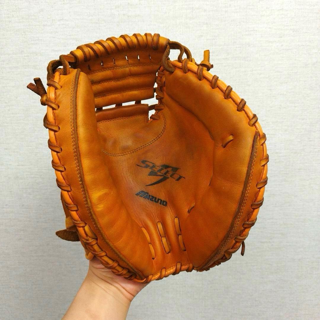 206 ミズノ セレクトナイン 即戦力 型抜群 軟式 少年 キャッチャーミット