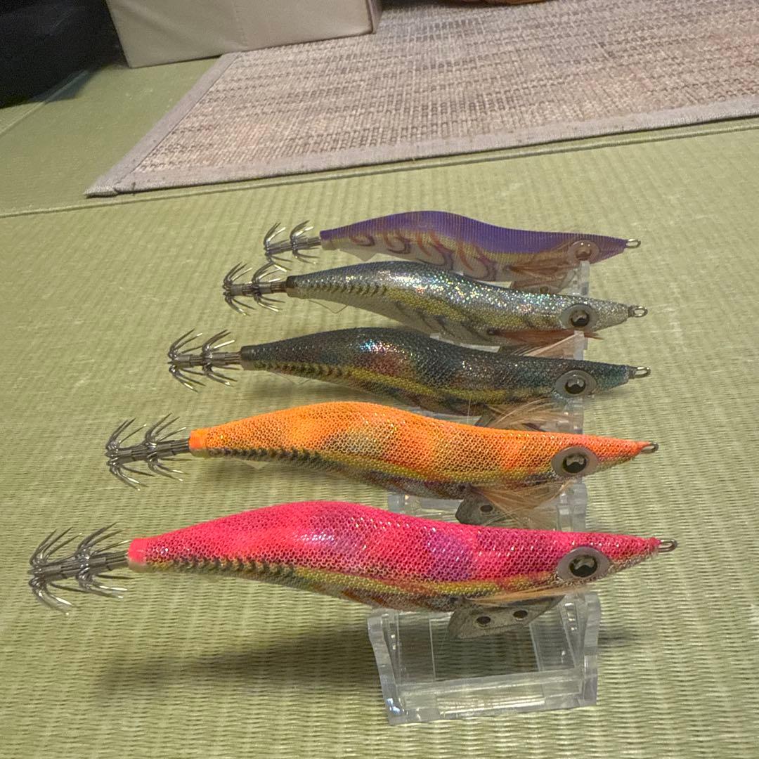 廃盤ヤマシタ　エギ王K 3.5号　マーブル系3色+2