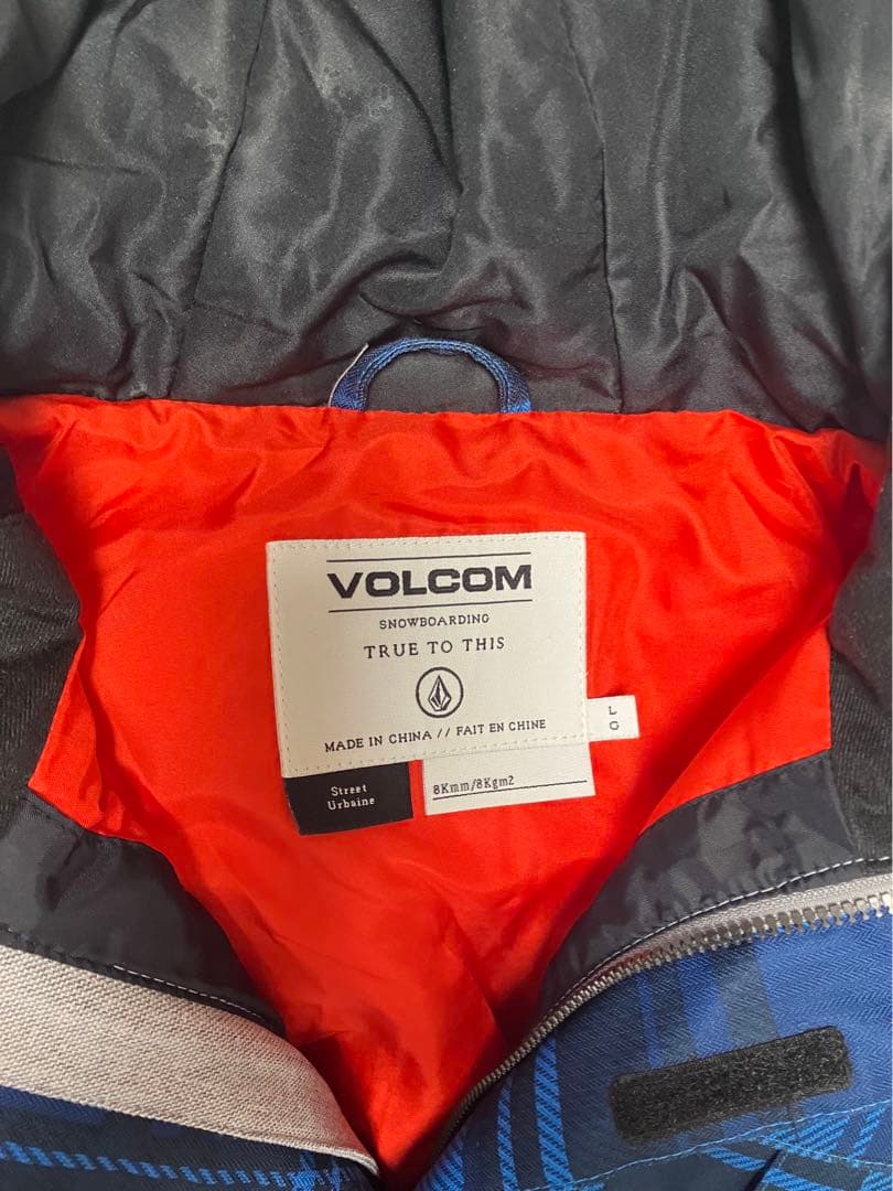VOLCOMスノーボードウェア上下セットキッズLサイズ