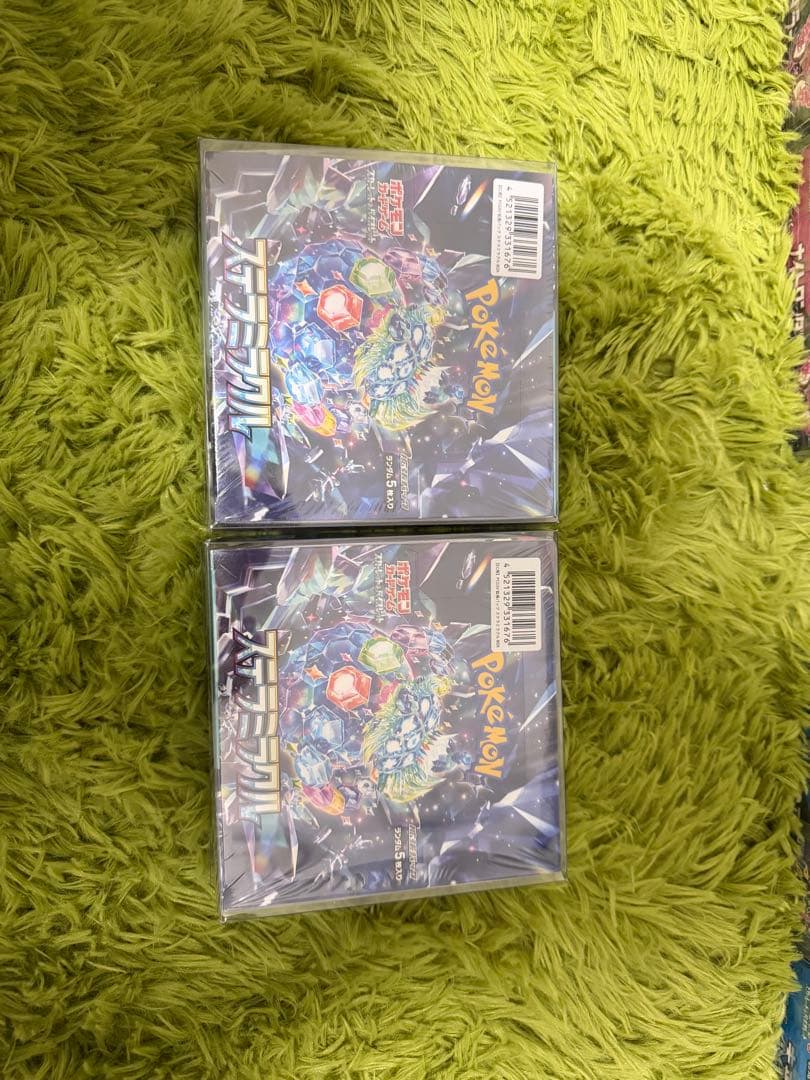 ポケモンカードゲーム ステラミラクル　シュリンク付き未開封2箱