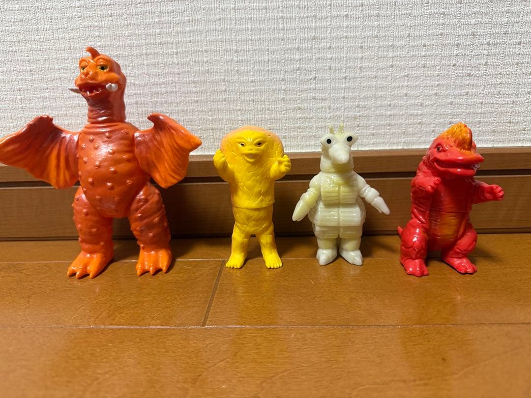 ベアモデル　ジャミラ、ガヴァドン、ペギラ、モゲラ