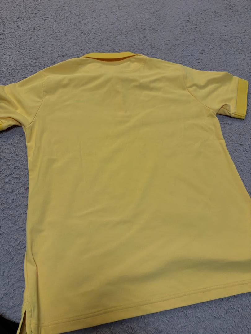 新品　ブリーフィング　ポロシャツ　イエロー ポロシャツ Lサイズ　ポリエステル