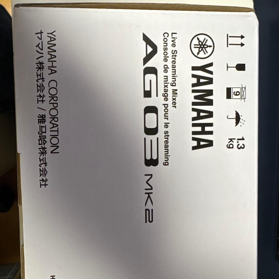 Yamaha AG03 MK2 ホワイト