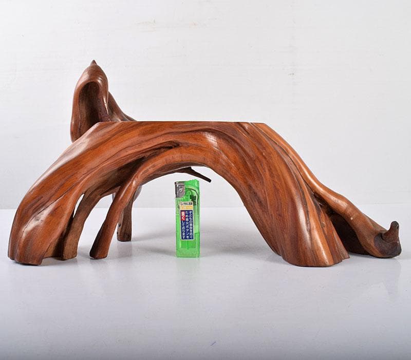 天然木　 鑑賞木　瘤木　オブジェ　根木台　飾台　M　R4200B