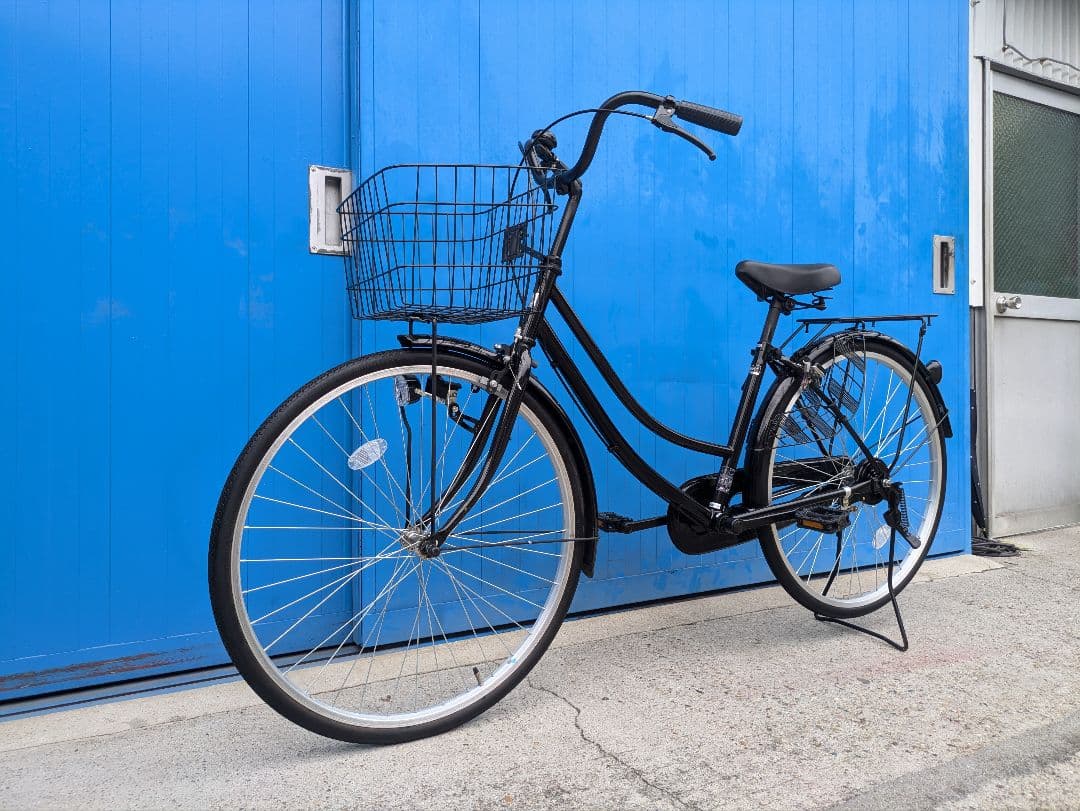 美品　26インチ　軽快車　ママチャリ 中古 自転車 名古屋発 防犯登録込